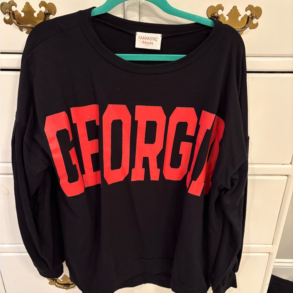 Fantastic Fawn Black Top
